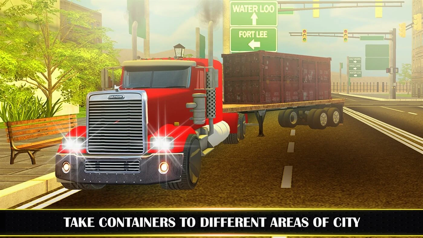 American Truck Cargo Delivery : City Cargo Truck 64 Bit Source Code