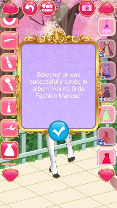 Anime Girls Fashion - Makeup & Dress up Game