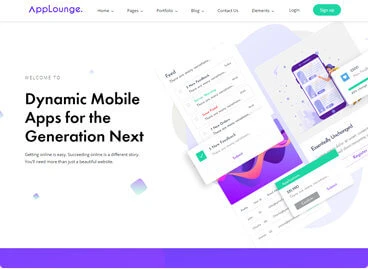 AppLounge - Thème logiciel Appli & SaaS