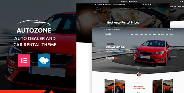 Autozone - Auto Dealer & Car Rental Theme