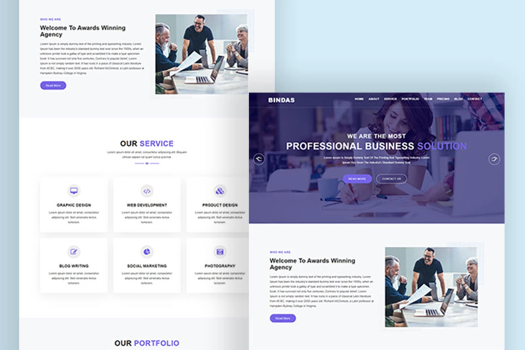 Bindas Consulting & Business Template