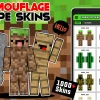 Camouflage Skins for Minecraft With 3D Skin Render