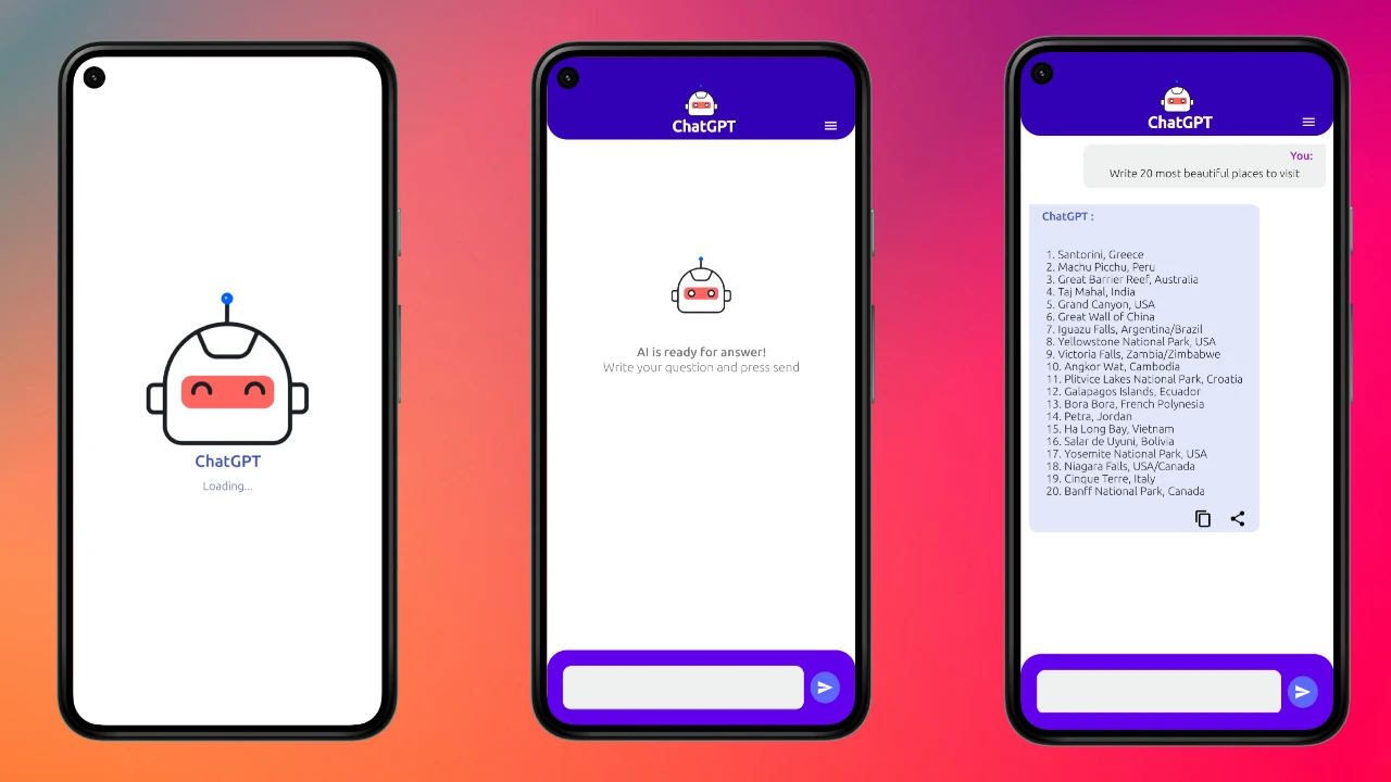 ChatGPT: Android App