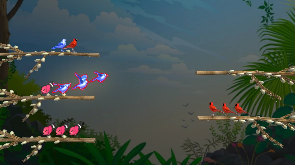 Colored Bird Sorting Puzzle