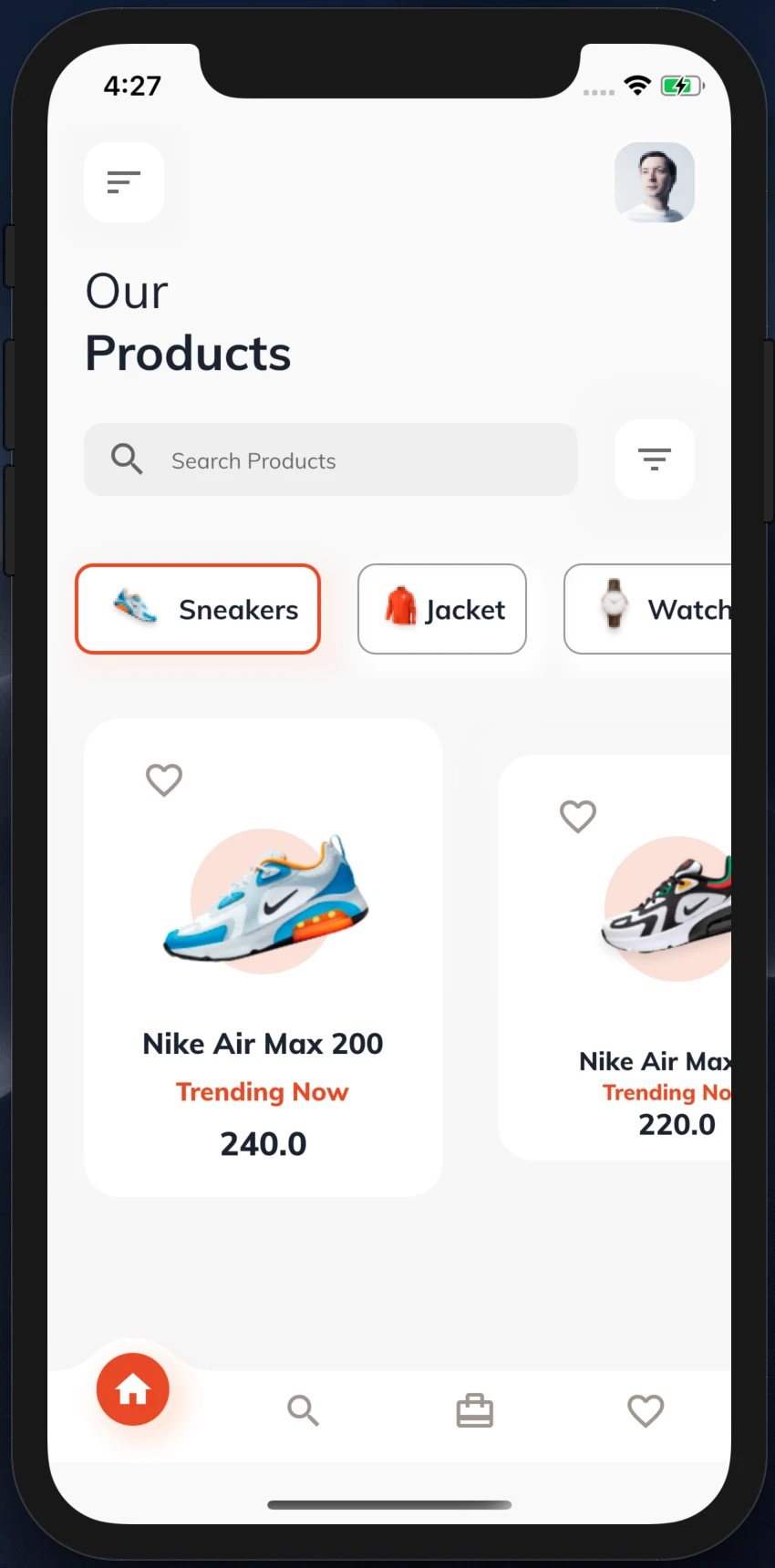 E-Commerce App Flutter UI