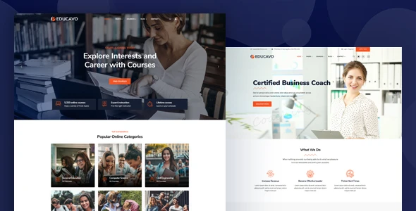 Educavo - Online Courses & Education WordPress Theme