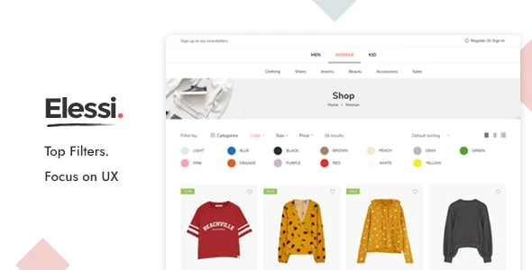 Elessi - WooCommerce AJAX WordPress Theme - RTL support