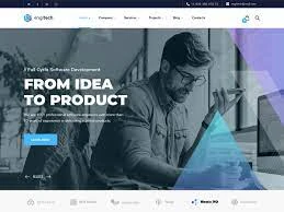Engitech - IT Solutions & Services WordPress Theme