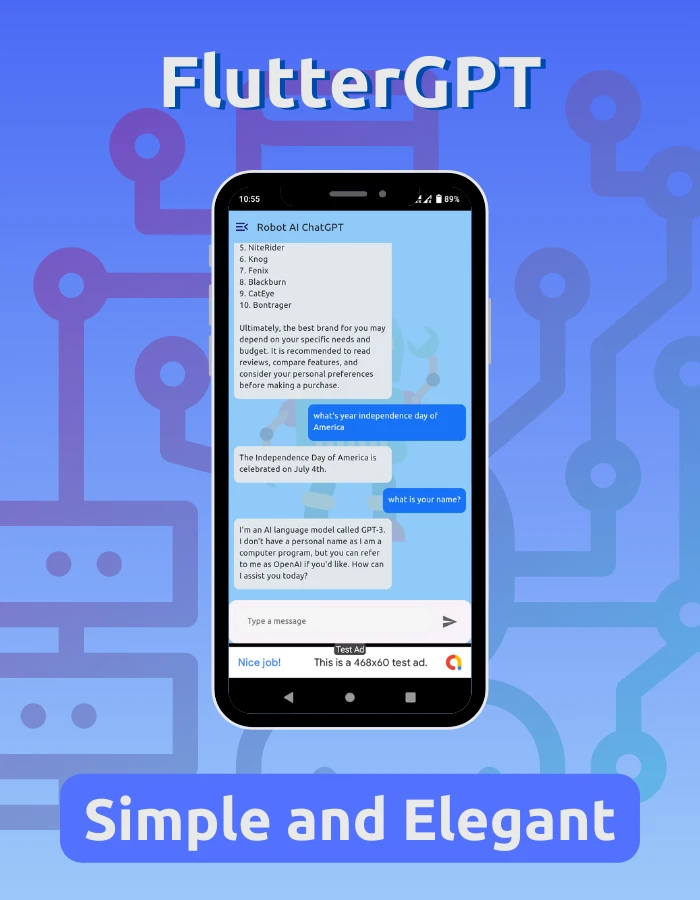 FlutterGPT - Simple ChatGPT Flutter with Riverpod and Firebase Remote Config