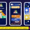 Ludo Magic Tournament Real Money Earning Android App with admin