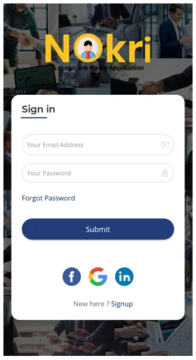 Nokri - Job Board Native Android App