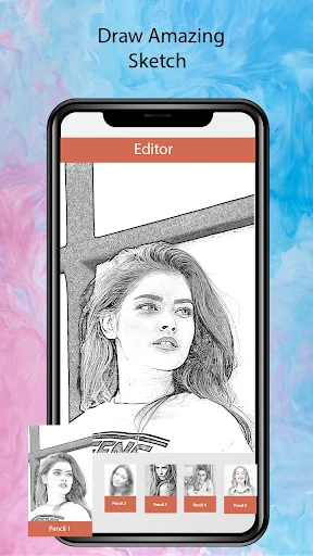 Pencil Drawing Sketch Editor