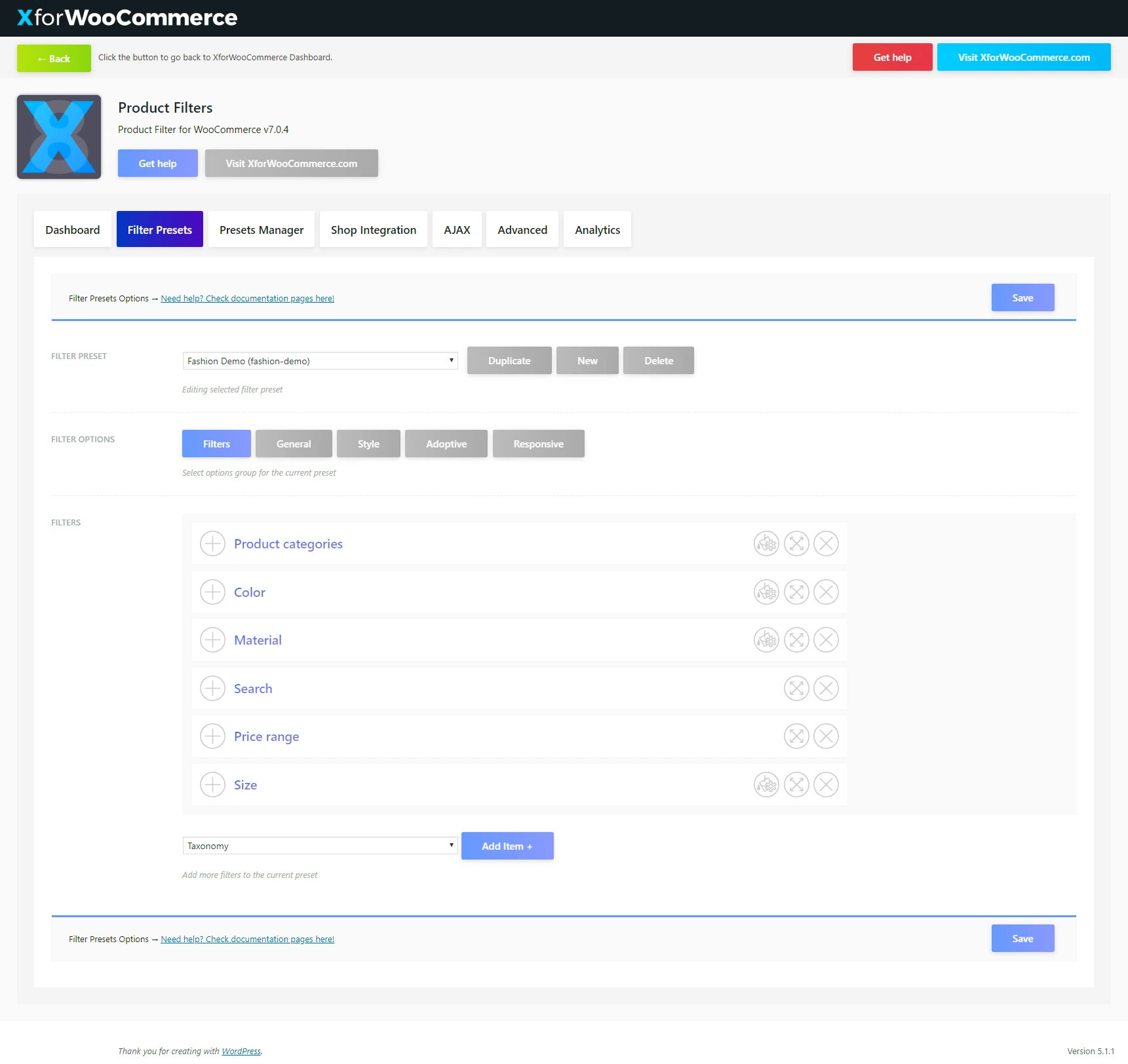 Product Filter for WooCommerce