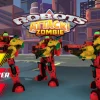 Robots Attack zombies survival shooting Game