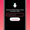 TikTok Video Downloader - TikTok Videos Without Watermark | ADMOB, FIREBASE, ONESIGNAL