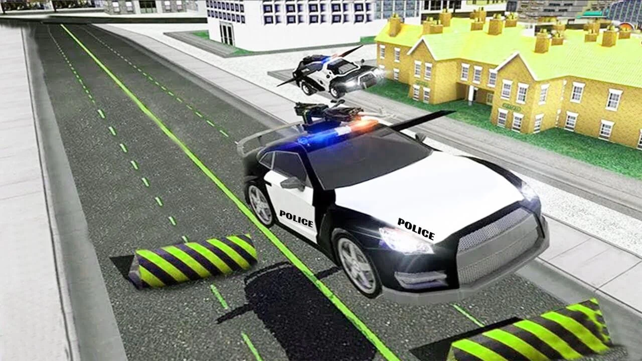 US Police Car Chase Game : 64BIT Source Code