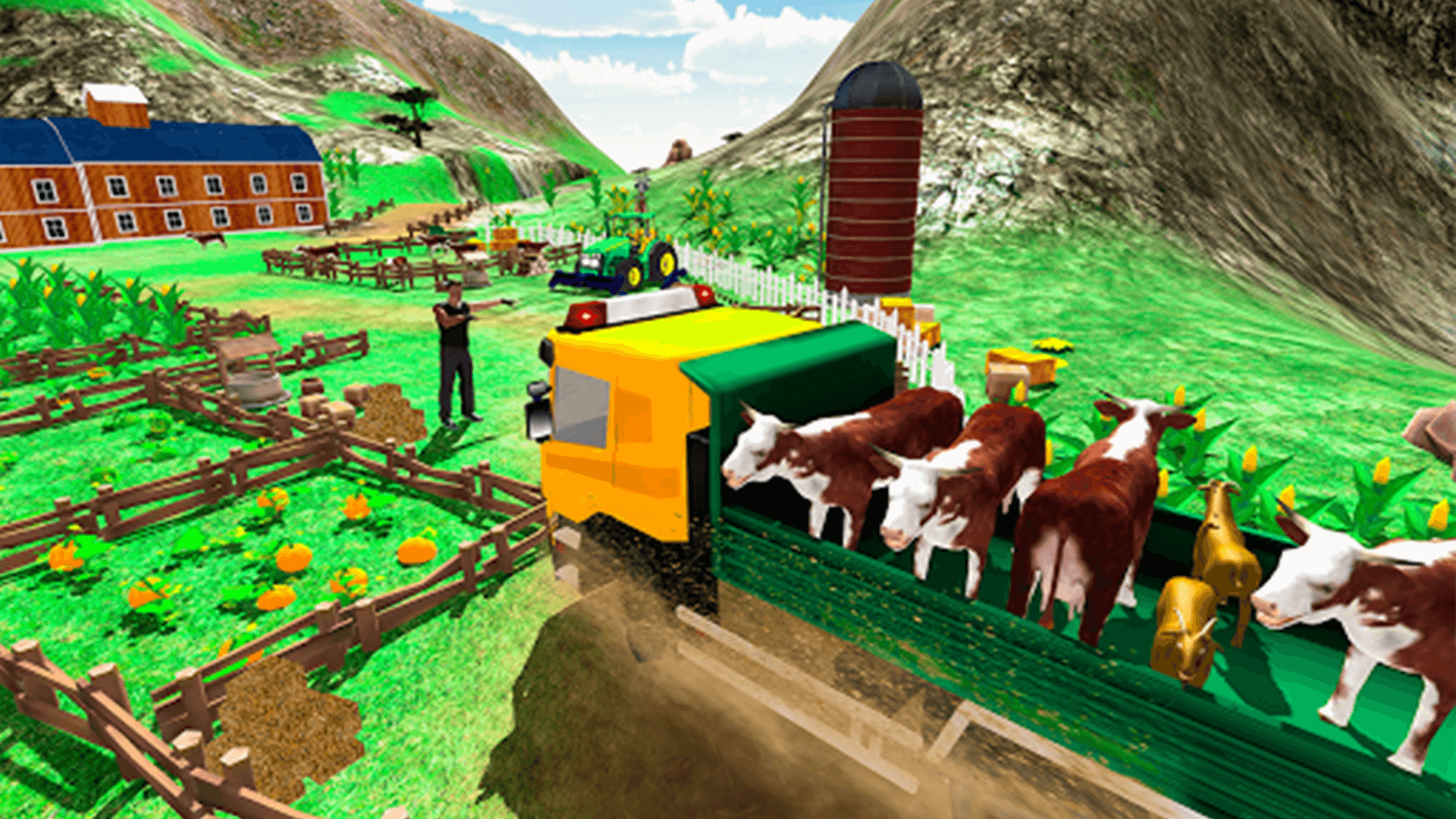 Village Farming Simulator Tractor Driver