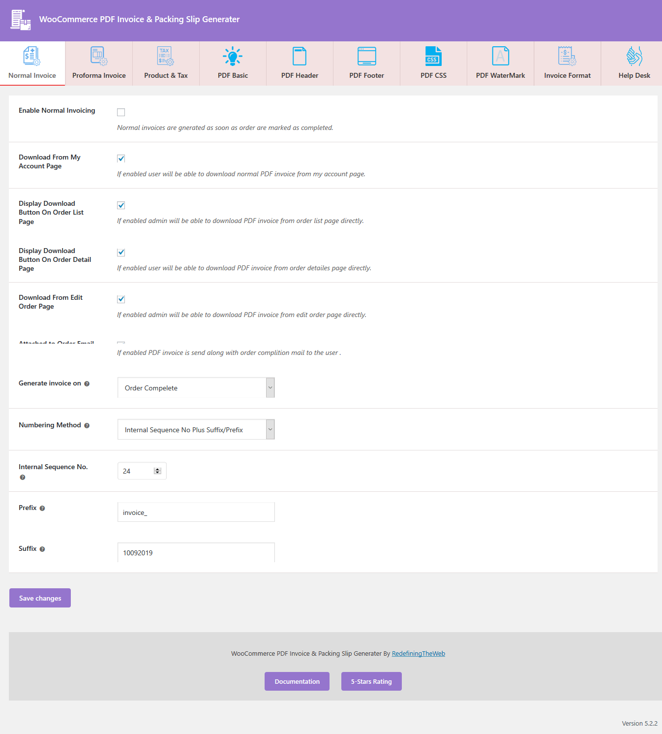 WooCommerce PDF Invoice & Packing Slip with Credit Note