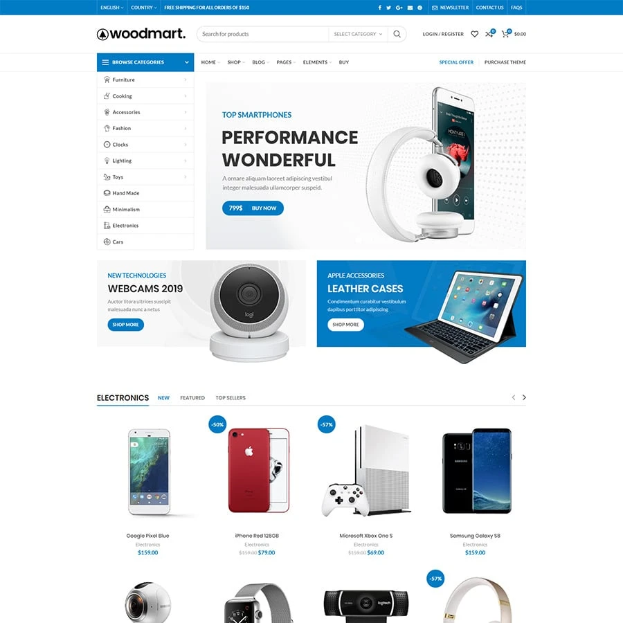 WoodMart 6.0.2 – Responsive WooCommerce WordPress Theme