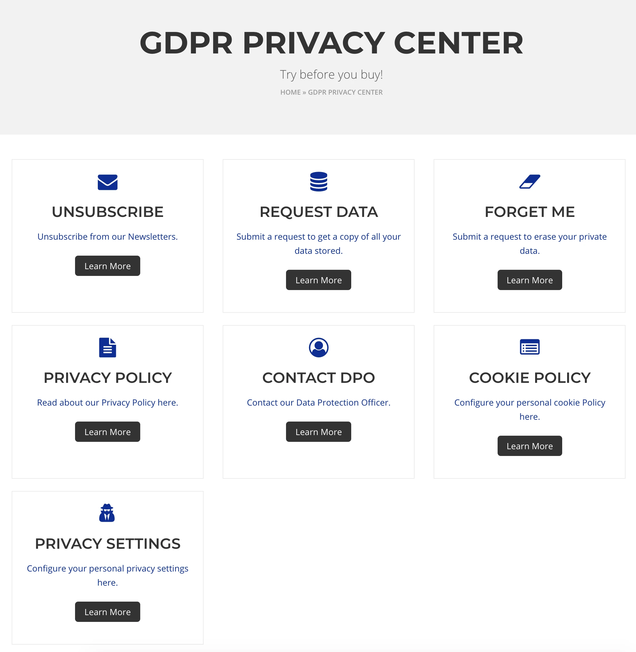 WordPress GDPR & CCPA