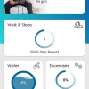 Workout Manager & Health Calculator for Fitness ( Water medicine reminder & pedometer )