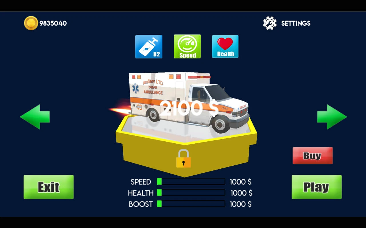 Ambulance Call Drive Siren Game