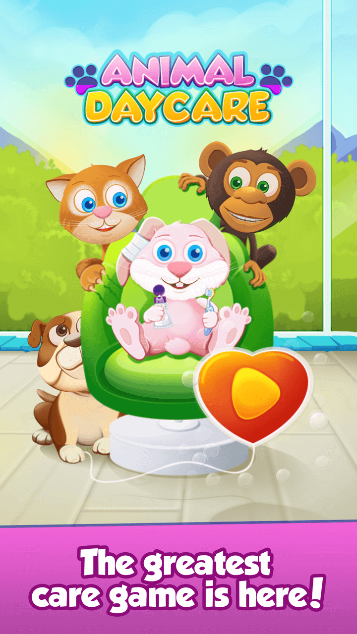 Animal Daycare: Pet Vet & Grooming Games