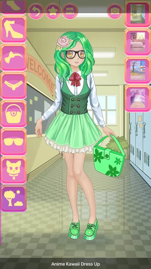 Anime Kawaii Dress Up