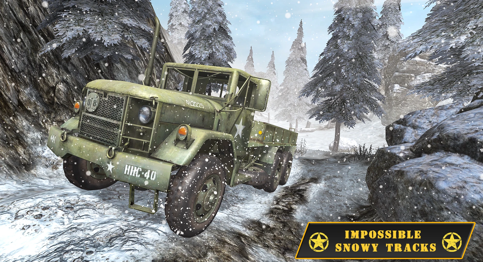 Army Cargo Truck Driving Simulation