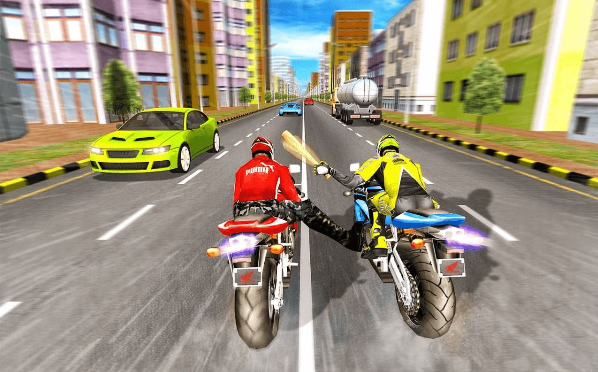 Bike Attack Race : Highway Tricky Stunt Rider