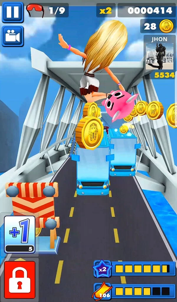 Bus Subway Endless runner