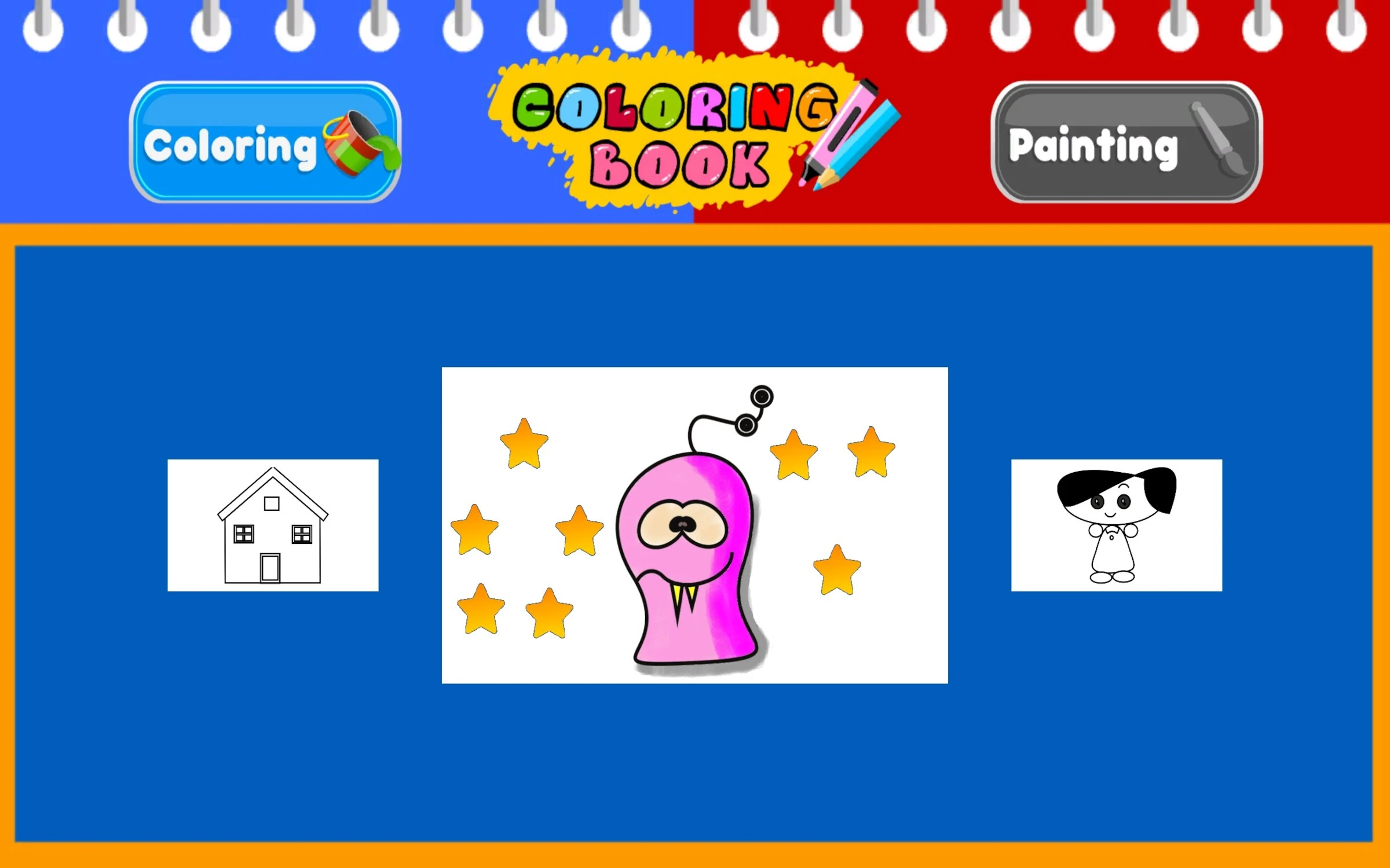 Coloring Book Kids Game | Unity Project With Admob for Android and iOS