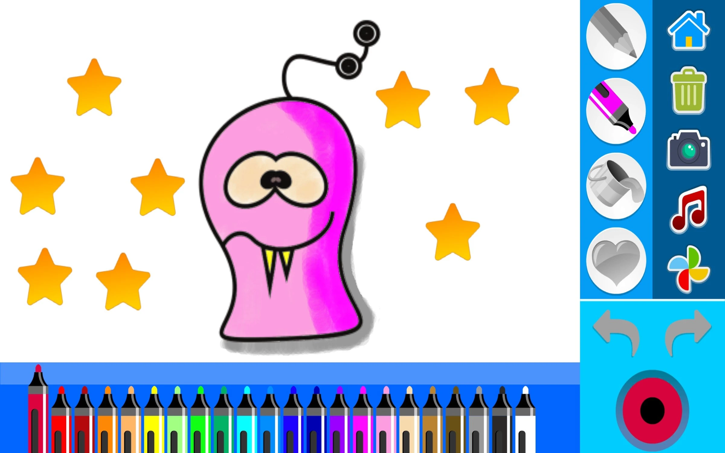 Coloring Book Kids Game | Unity Project With Admob for Android and iOS