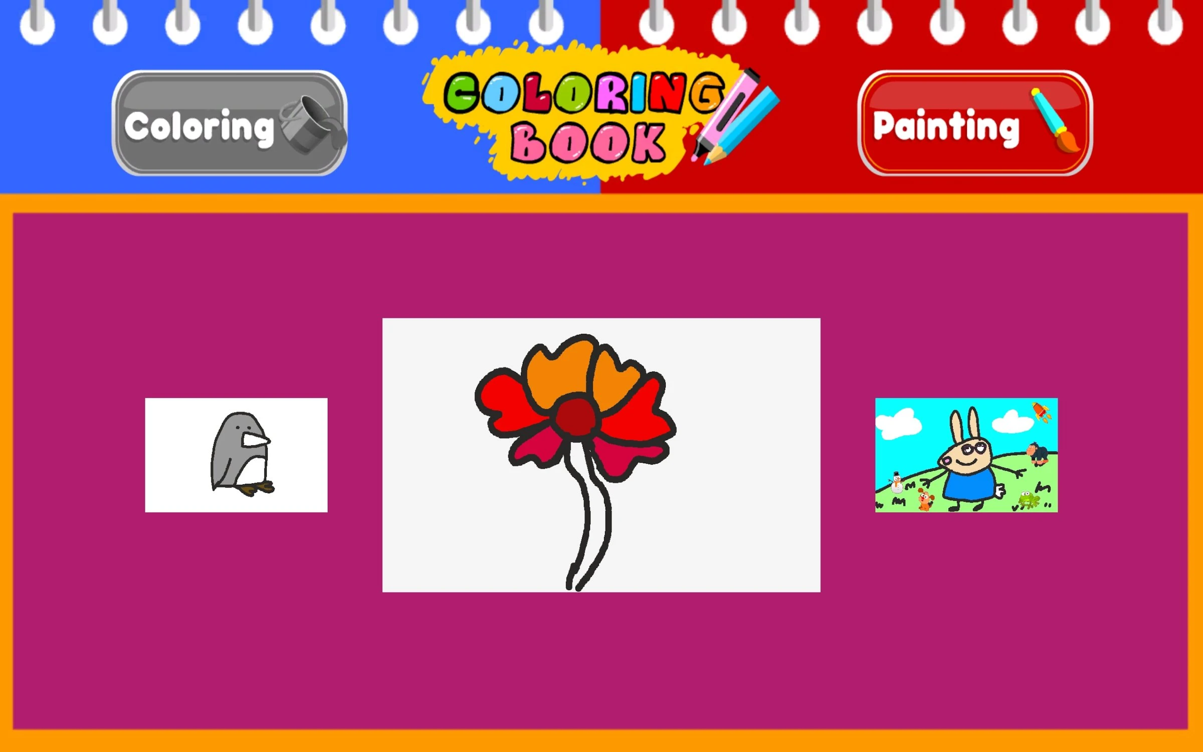 Coloring Book Kids Game | Unity Project With Admob for Android and iOS
