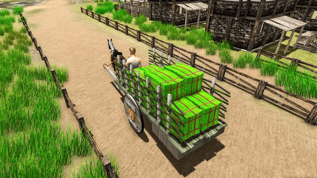 Farm Tractor Simulator : Village Farming 3D