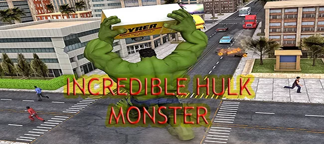 Incredible Hulk (Super Hero) : Fight In City (64-Bit)