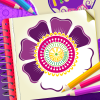 Mandala Coloring Book Game