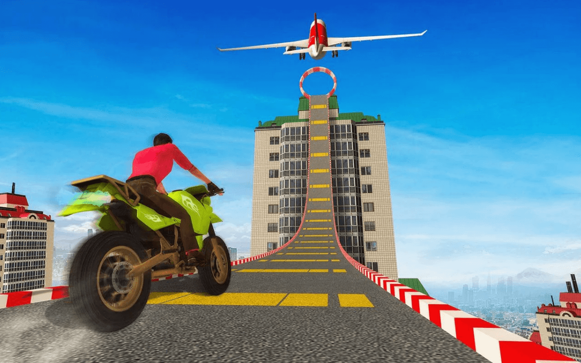 Sky bike stunt 3d | Bike Race – Free Bike Games