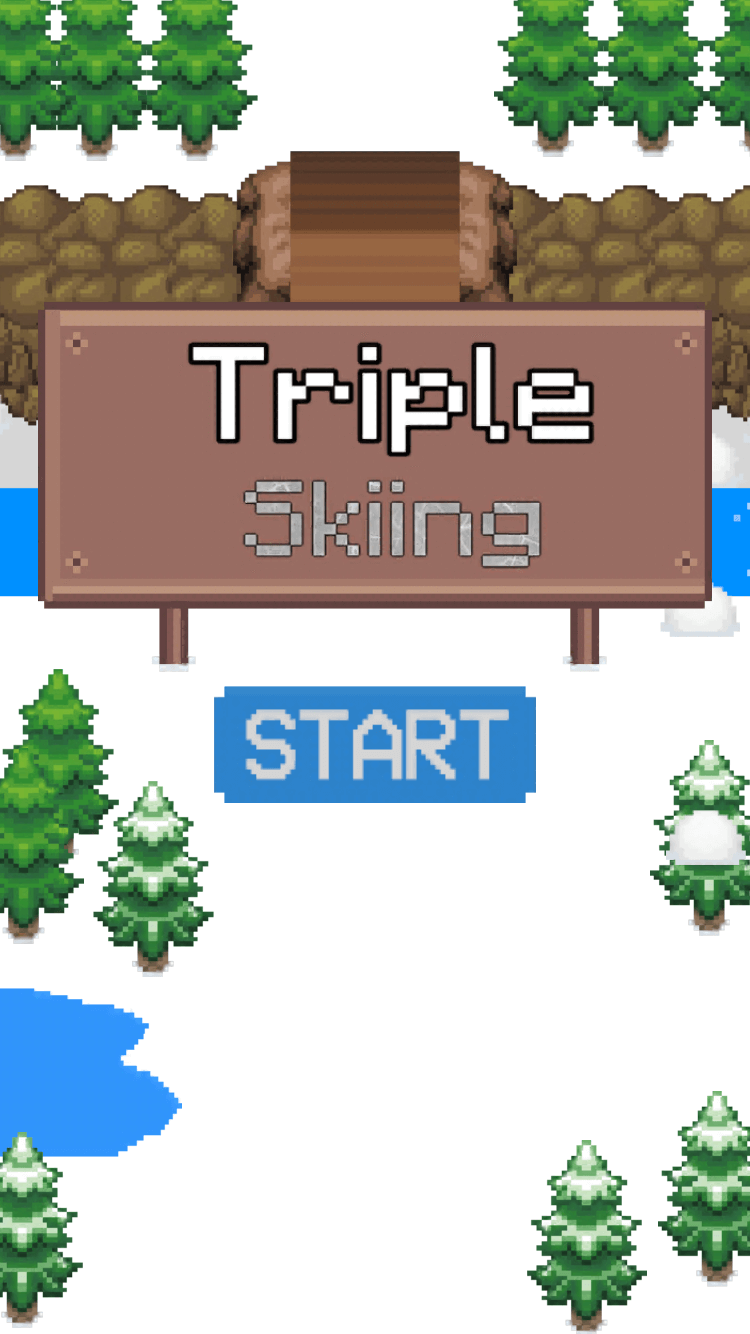 Triple Skiing Unity Source Code