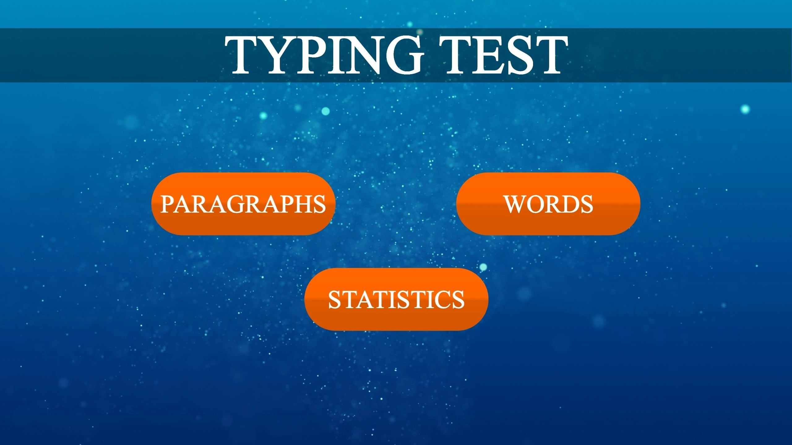 Typing Test - Unity Source Code